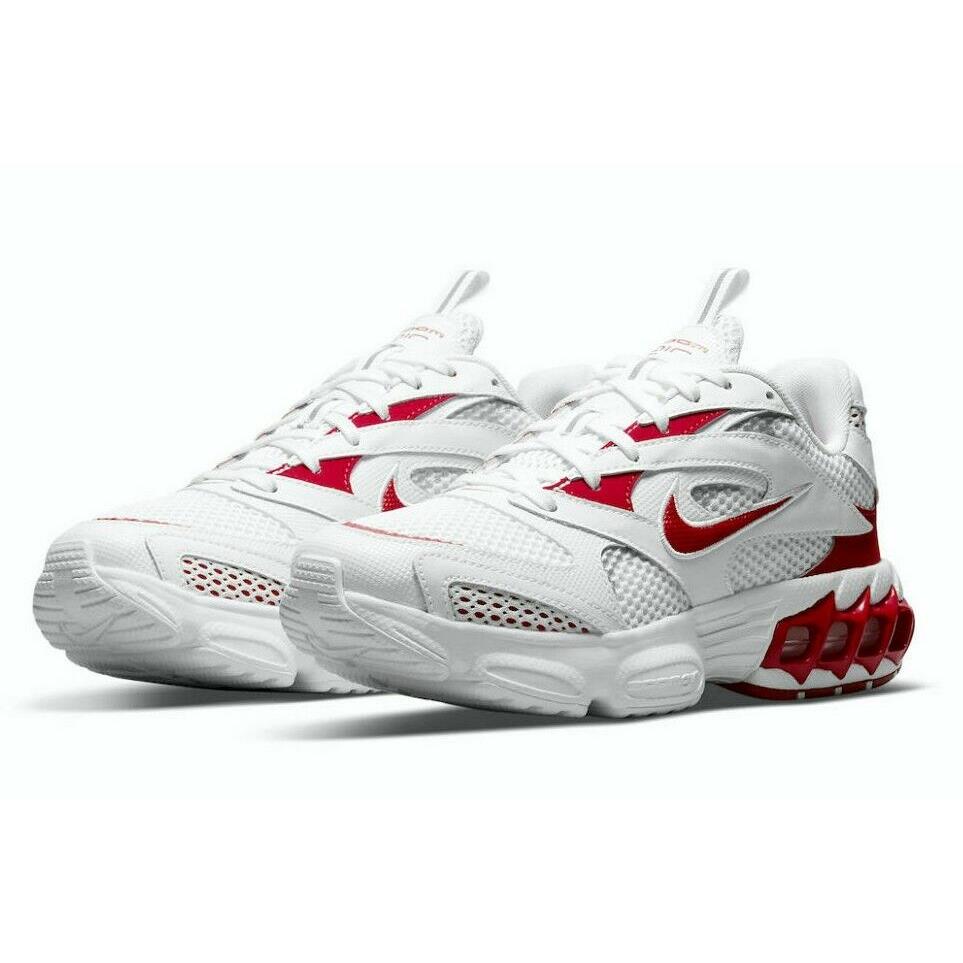 Nike Zoom Air Fire Womens Size 7 Sneaker Shoes CW3876 101 White Red