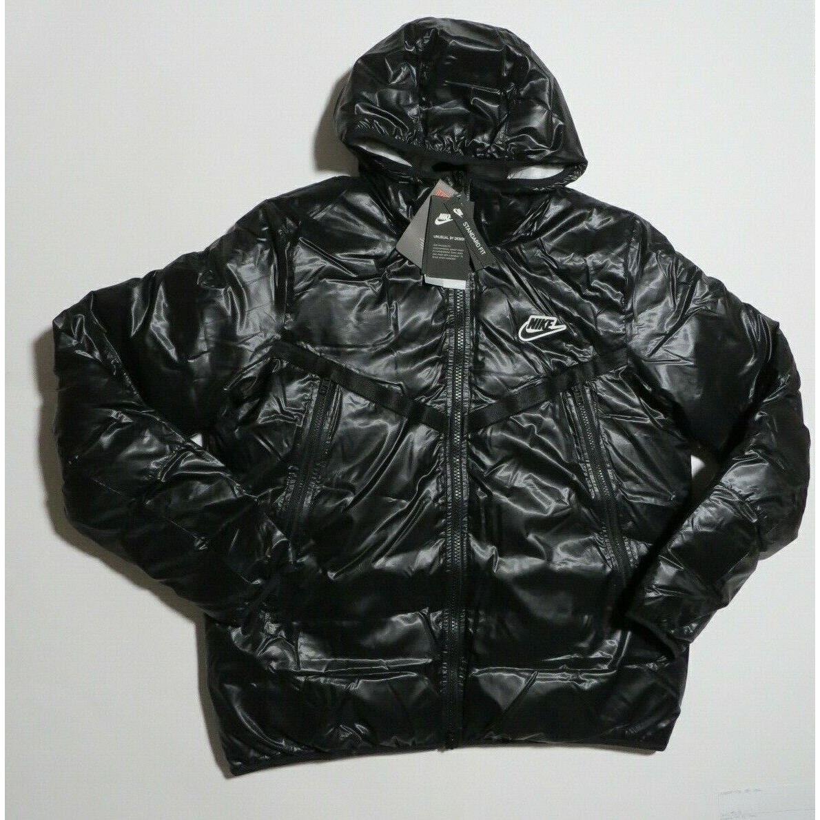 Nike Sportswear Synthetic Fill Windrunner Puffer Hooded Jacket CZ1508-010 Large