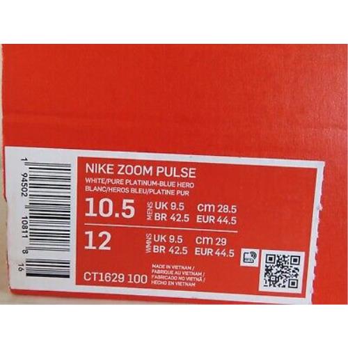 Nike shoes Zoom Pulse - White 3