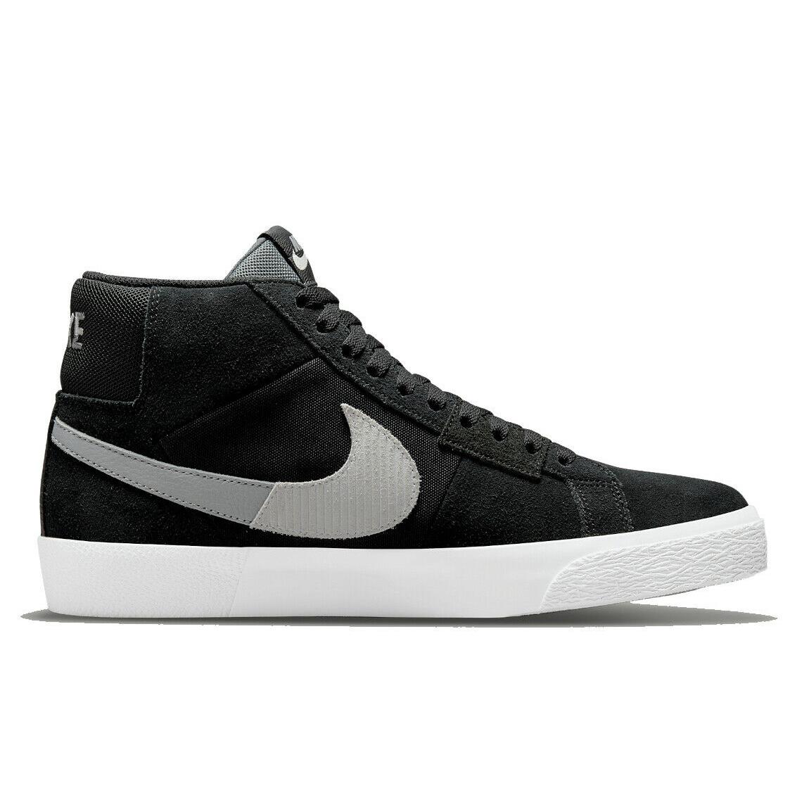 black and white nike blazer shoes