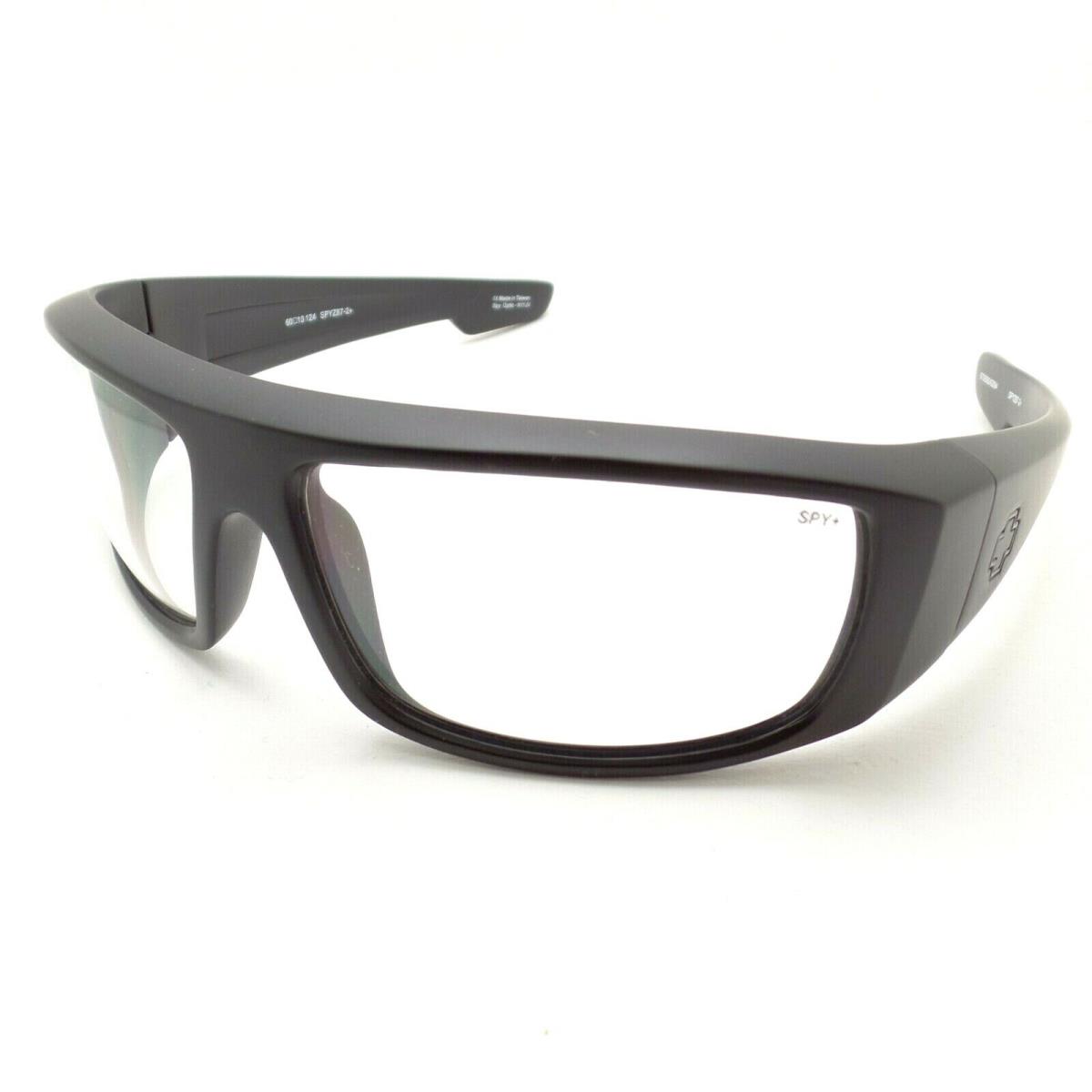 Spy Optics Logan Matte Black Ansi Clear - Matte Black Frame, clear Lens