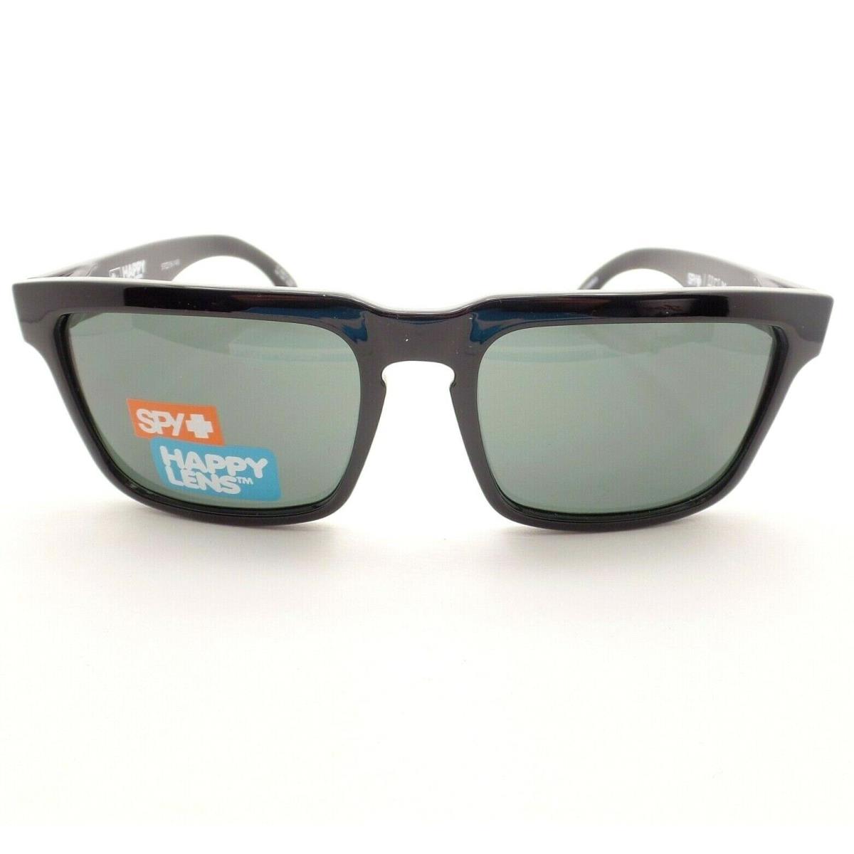 SPY Optics sunglasses Helm - Shiny Black Frame, HD+ Gray Green Lens 0