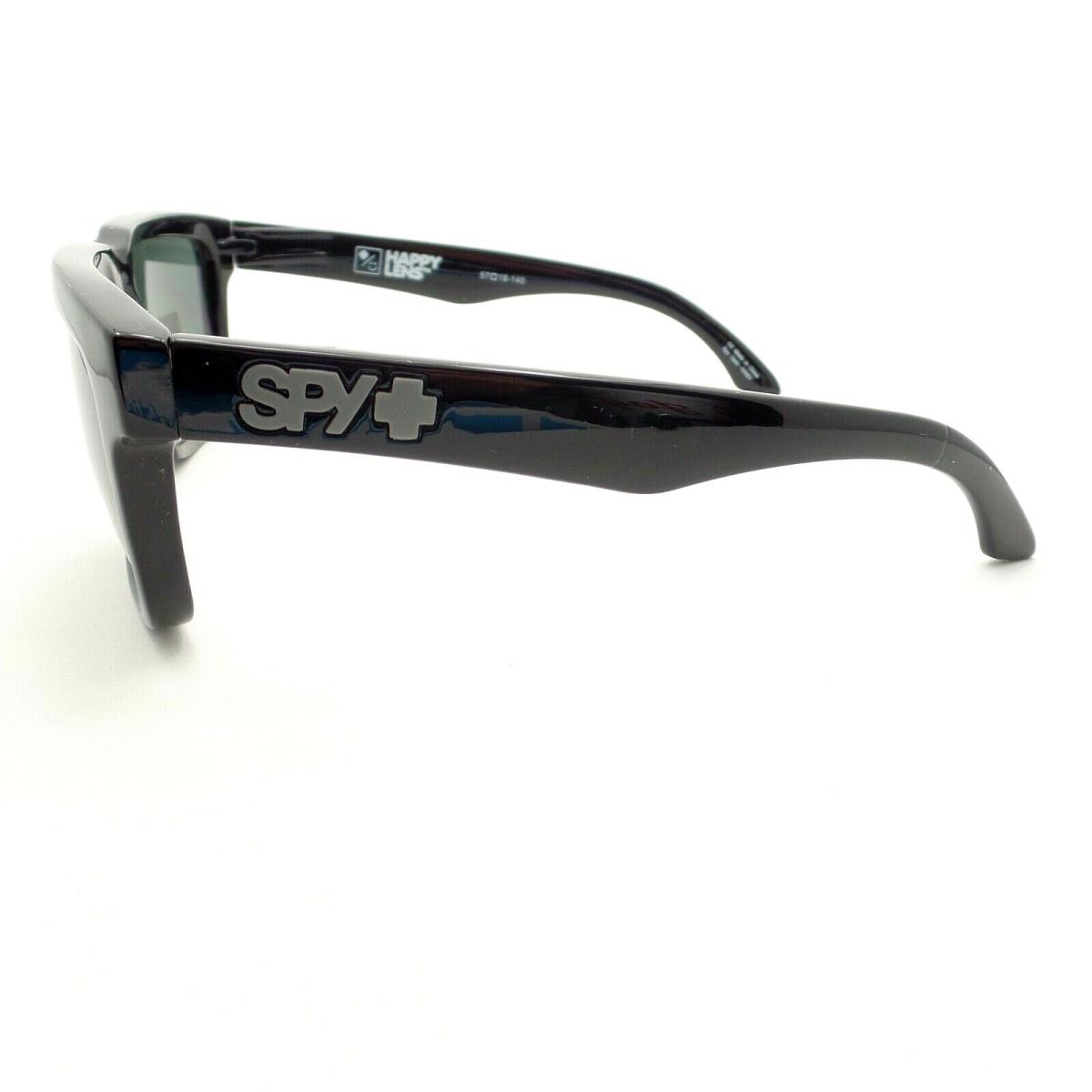 SPY Optics sunglasses Helm - Shiny Black Frame, HD+ Gray Green Lens 1