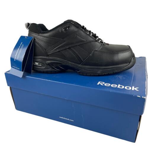 Man`s Sneakers Athletic Shoes Reebok Work Tyak Composite Toe - RB4177