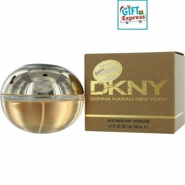 Dkny Golden Delicious Eau De Parfum Spray Perfume For Women 3.4 Oz Donna Karan