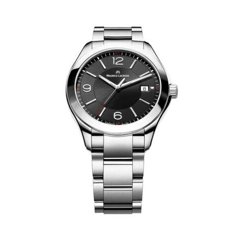 Maurice Lacroix Miros MI1018-SS002-330 Stainless Steel Date Quartz 41MM Watch
