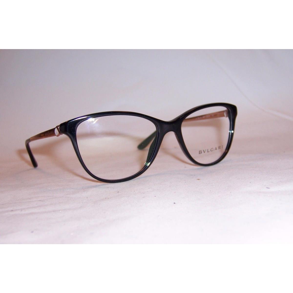 Bvlgari Eyeglasses BV 4108B Black 501 53mm RX 4108