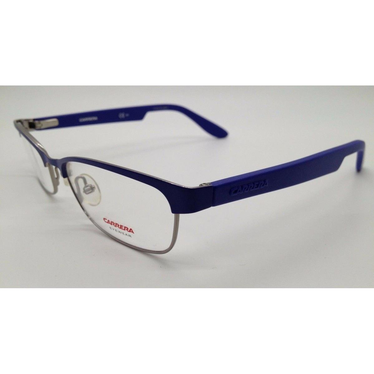 Carrera CA 5509 Blue/silver Dco Metal Eyeglasses Frame 53-17-140 Rx