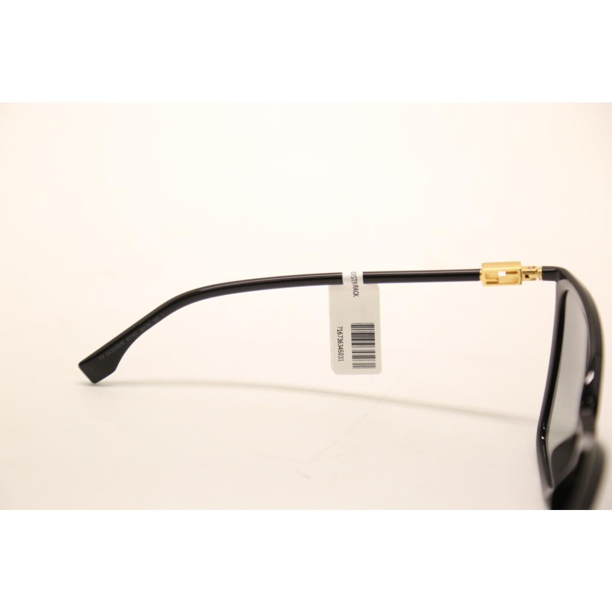 Fendi sunglasses  - Black Frame, Gray Lens 4