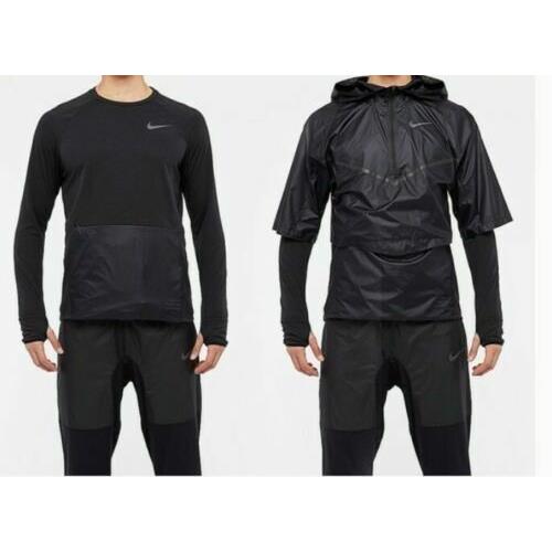 Nike Mens Run Division Sphere Transform Running Top Jacket M 933410-010 Bew