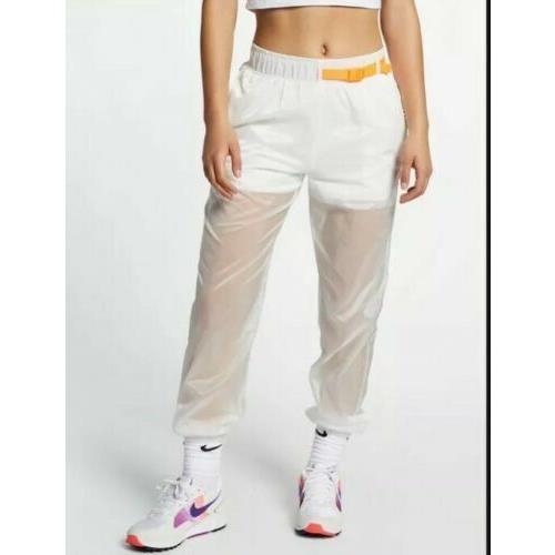 Nike Sportswear Tech Pack Womens Pants AV4268-121 White/transparent Sz Xxl