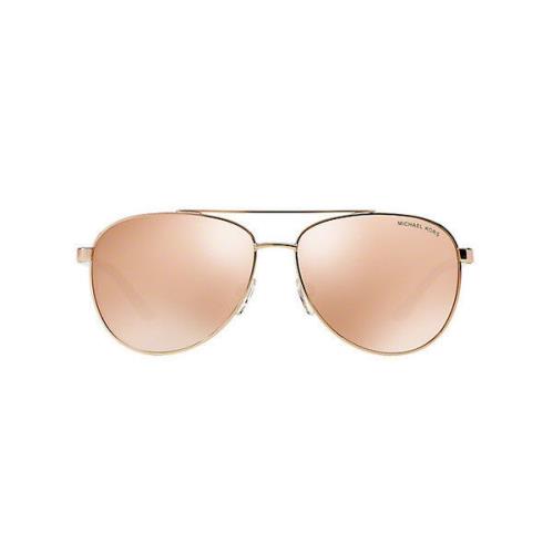 Michael Kors Sunglasses MK 5007 1080R1 Rose Gold / Mirrored Rose Gold 59 MM