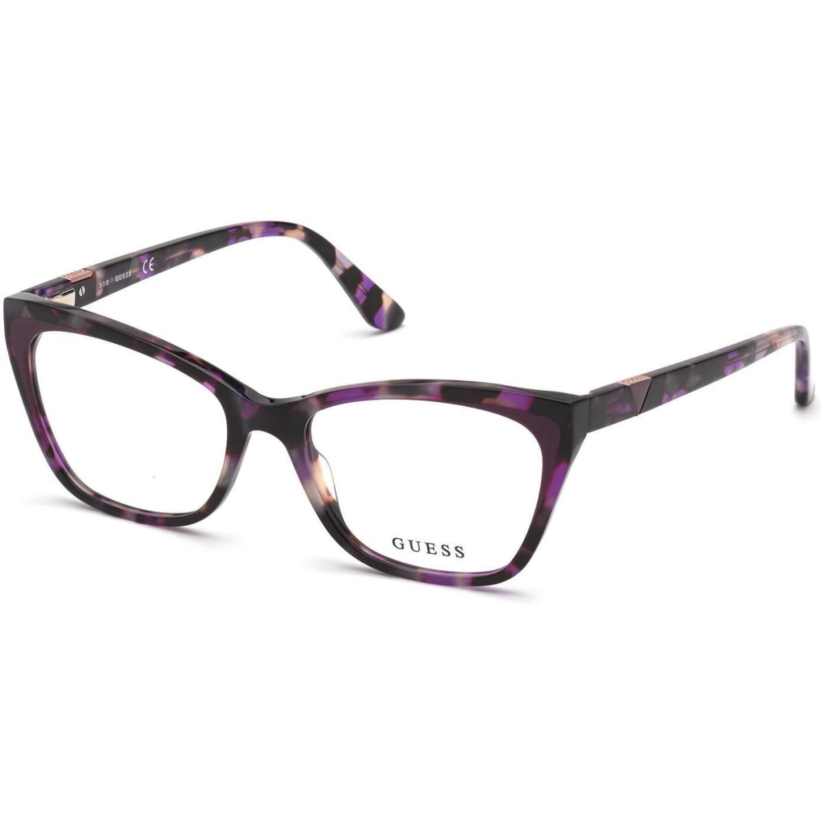 Guess GU 2811 Eyeglasses 083 Coloured Havana