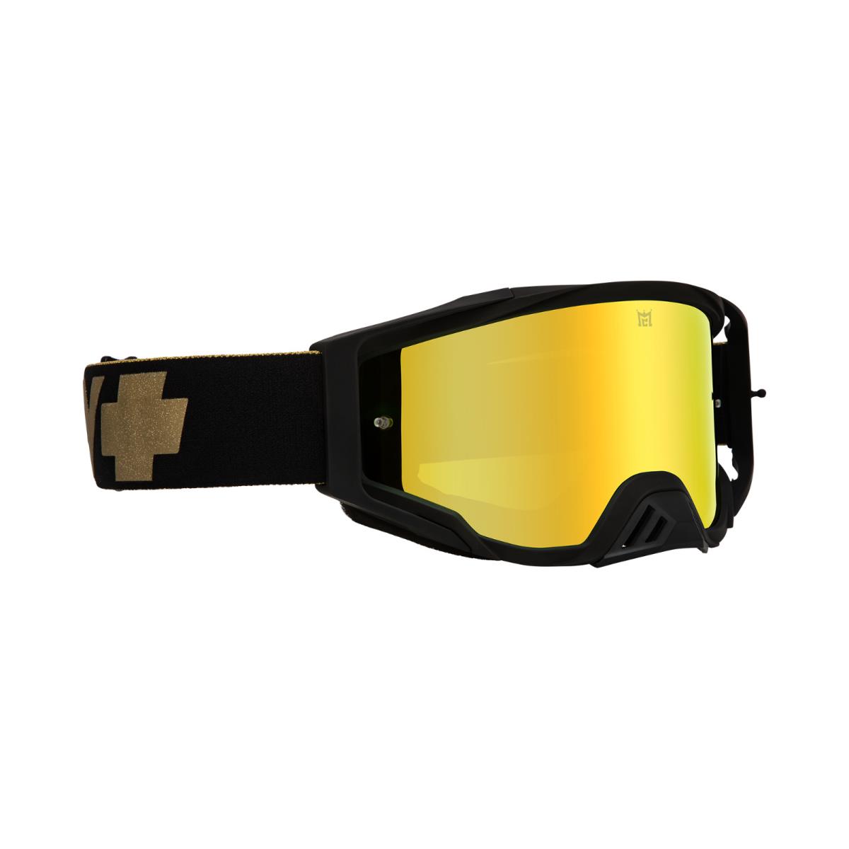 Spy + Optics Foundation Mcgrath Black Gold Spectra MX Goggle