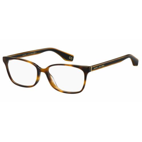 Marc Jacobs 282 086 52mm Dark Havana Women`s Rx Ophthalmic Eyeglasses