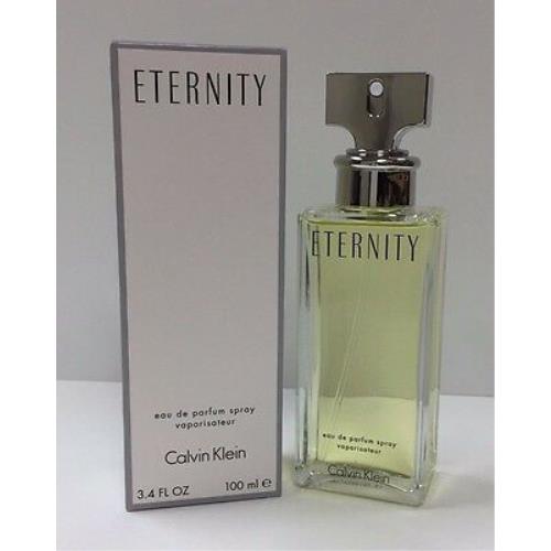 eternity perfume 3.4 oz edp spray