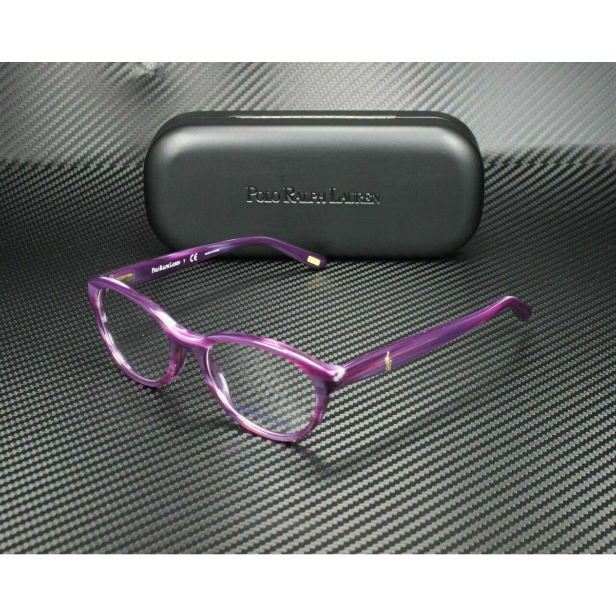 Ralph Lauren Polo Prep PP8526 1592 Purple Horn Demo Lens 49 mm Women`s Eyeglasse