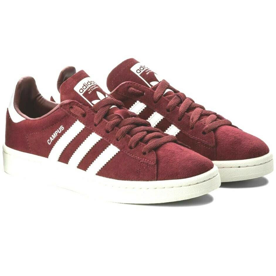 adidas campus shoes burgundy