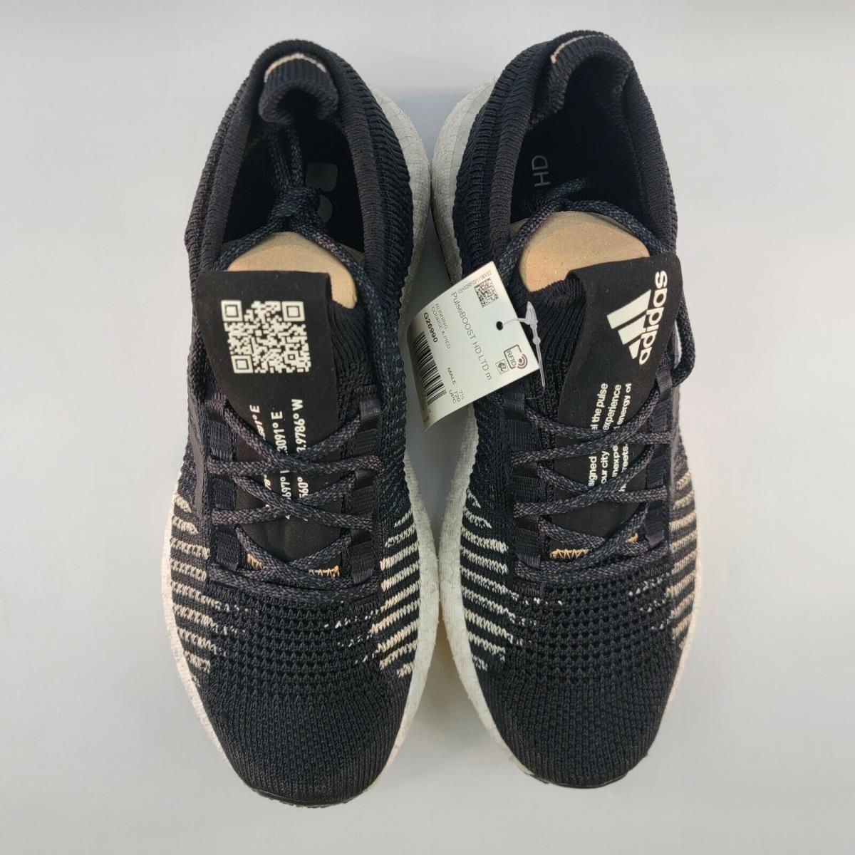 Adidas Mens Pulseboost HD Ltd Running Shoes Core Black White G26990 Size 8.5 | 192615185781 shoes PulseBoost - Black |