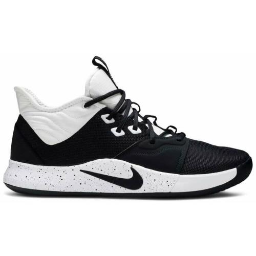 Nike PG 3 TB Unisex `black White` Basketball Shoes Men`s 4.5/ 5.5 Women`s 6/7