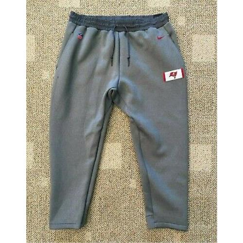 Mens Size 4XL Mens Nike Warm Gray Athletic Pants Nfl Tampa Bay Buccaneers
