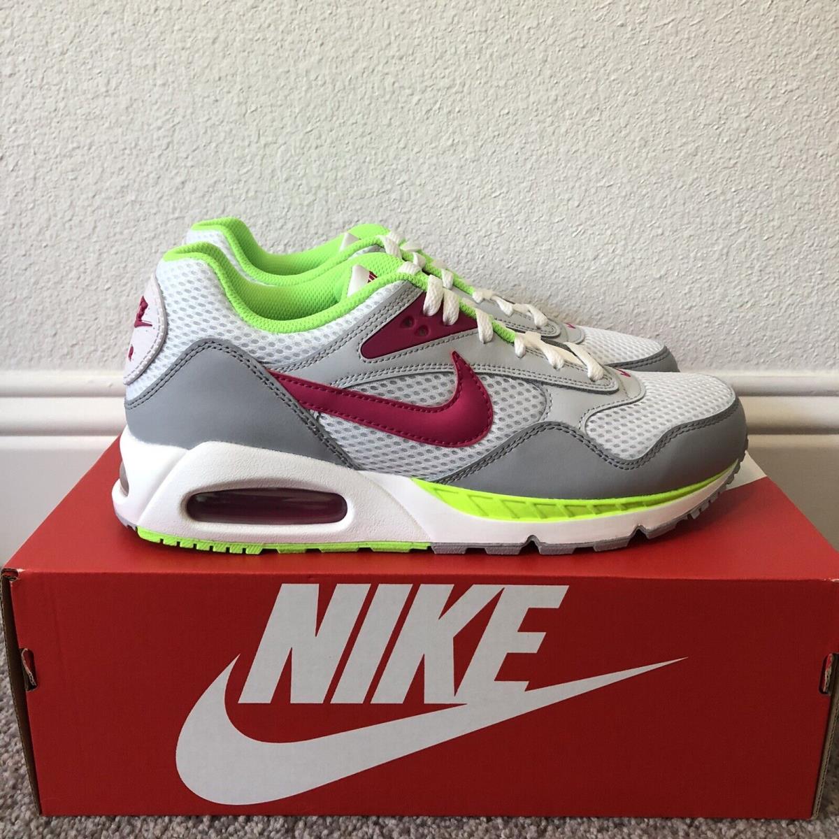 Nike Air Max Correlate Sneakers Gray Green Men s Shoes Size 9.5 Women Size 11 - Multicolor