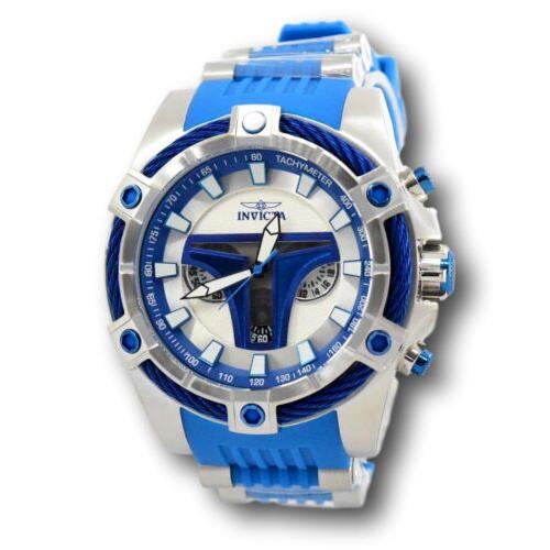 Invicta watch Bolt - Blue Face, White Dial, Blue Band
