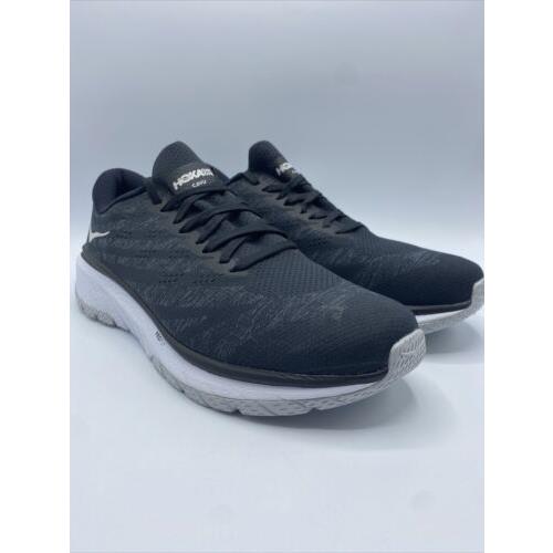 Hoka One One Men`s Cavu 3 Running Sneaker Shoes SZ 10 M US Black/white