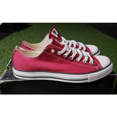 maroon red converse