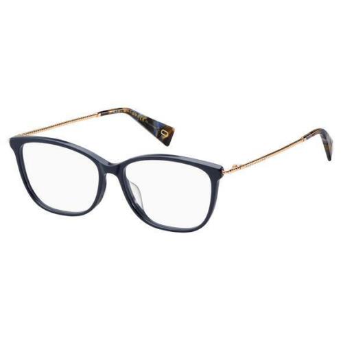 Marc Jacobs 258 6RL 52mm Prled Blue Women`s Rx Ophthalmic Eyeglasses Frame