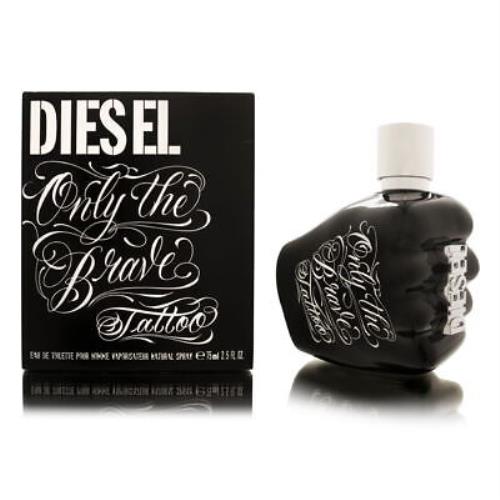 Only The Brave Tattoo by Diesel For Men 2.5 oz Edt Spray