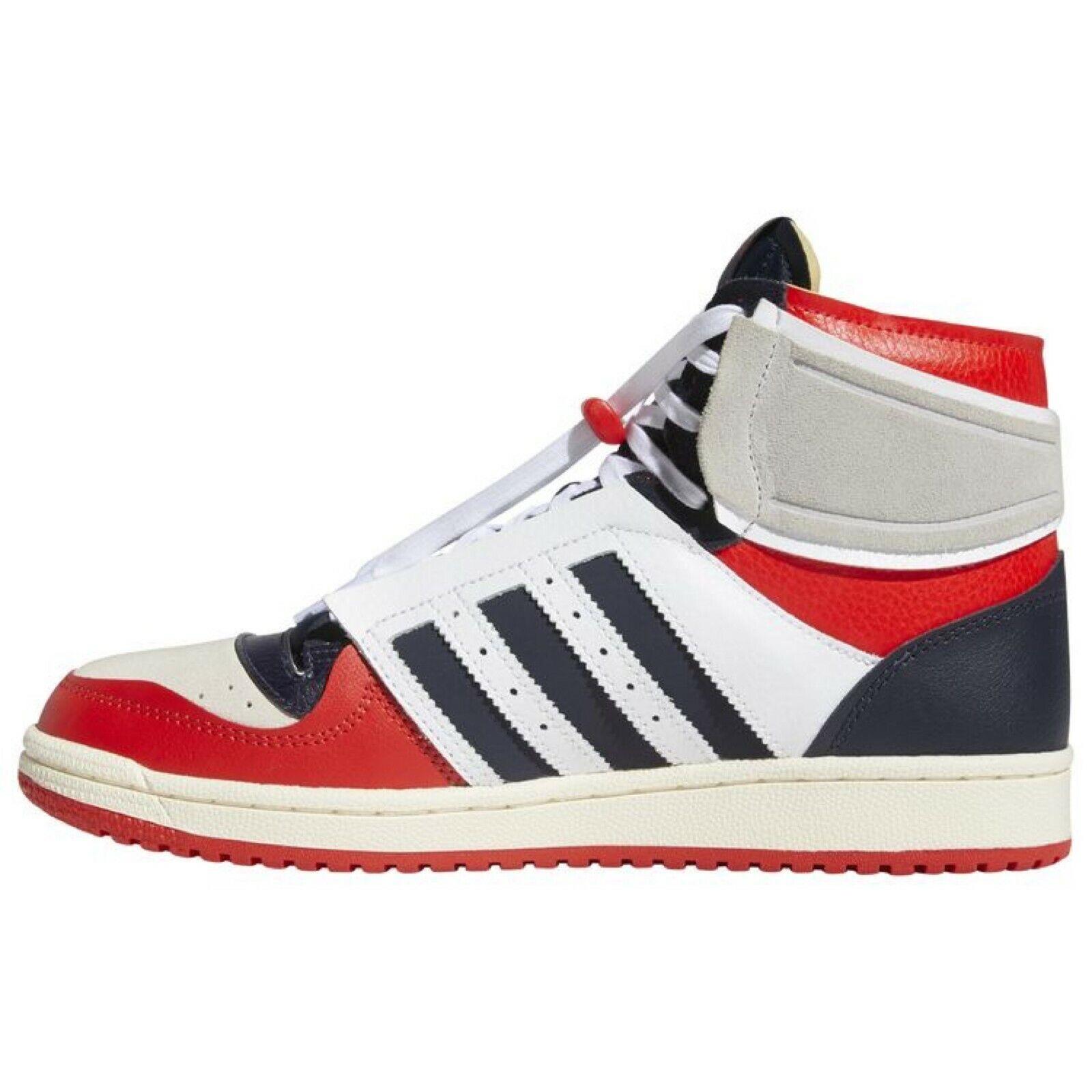 Adidas shoes Ten - White , White/Legend Ink/Red Manufacturer 2