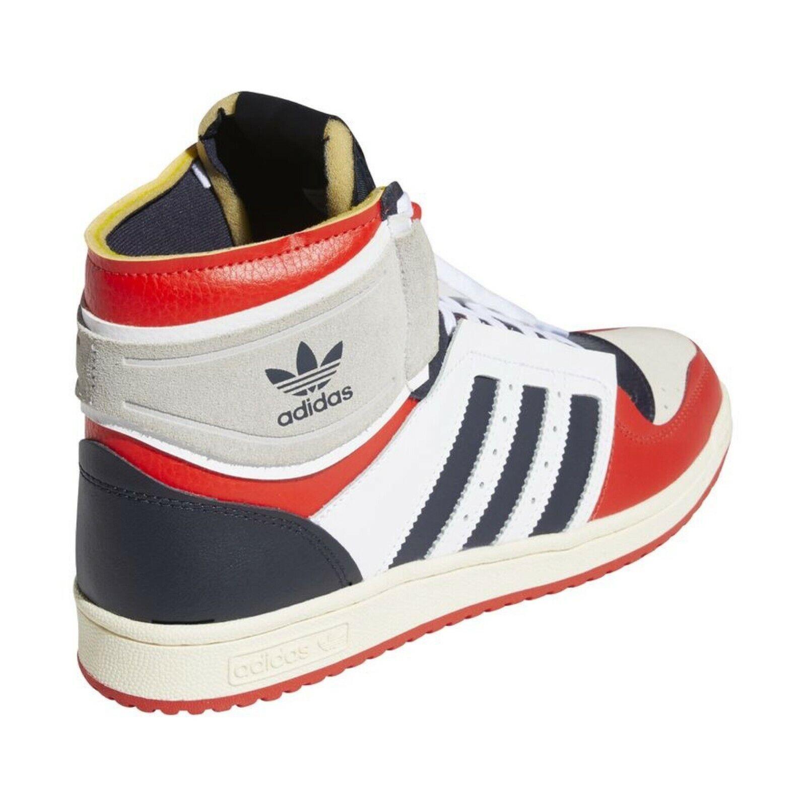 Adidas shoes Ten - White , White/Legend Ink/Red Manufacturer 3