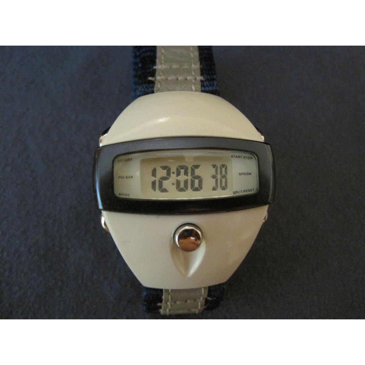 Bx 110 Mans Pulsar Spoon Sport Chronograph Watch