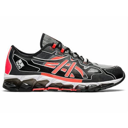 Asics Men`s Gel-quantum 360 6 Sportstyle Shoes 1021A492 - BLACK/SUNRISE RED