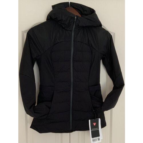 Lululemon Down For It All Jacket Quilted 700-fill Goode Down Black Size 4