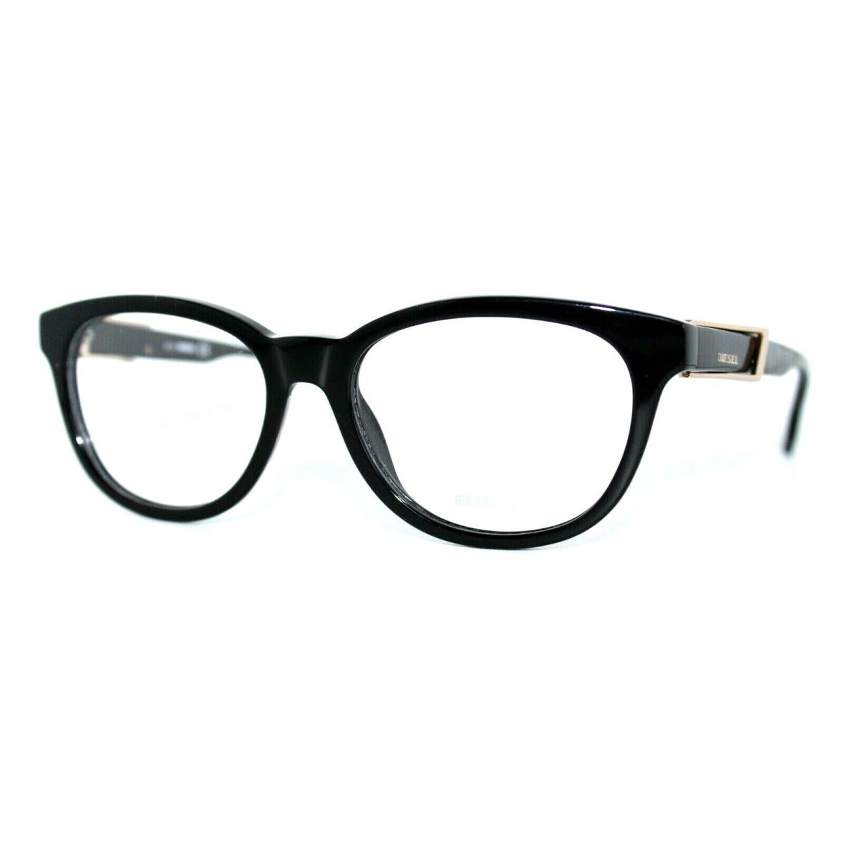 Diesel DL5112 001 Black Eyeglasses Frames 52-16-145MM W/case RX