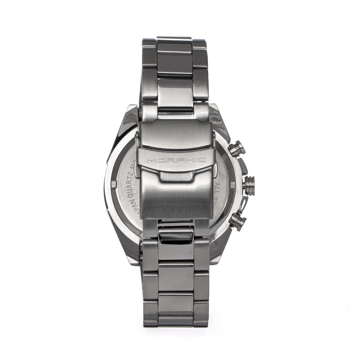 Morphic M94 Series Chronograph Bracelet Watch W/date - Grey