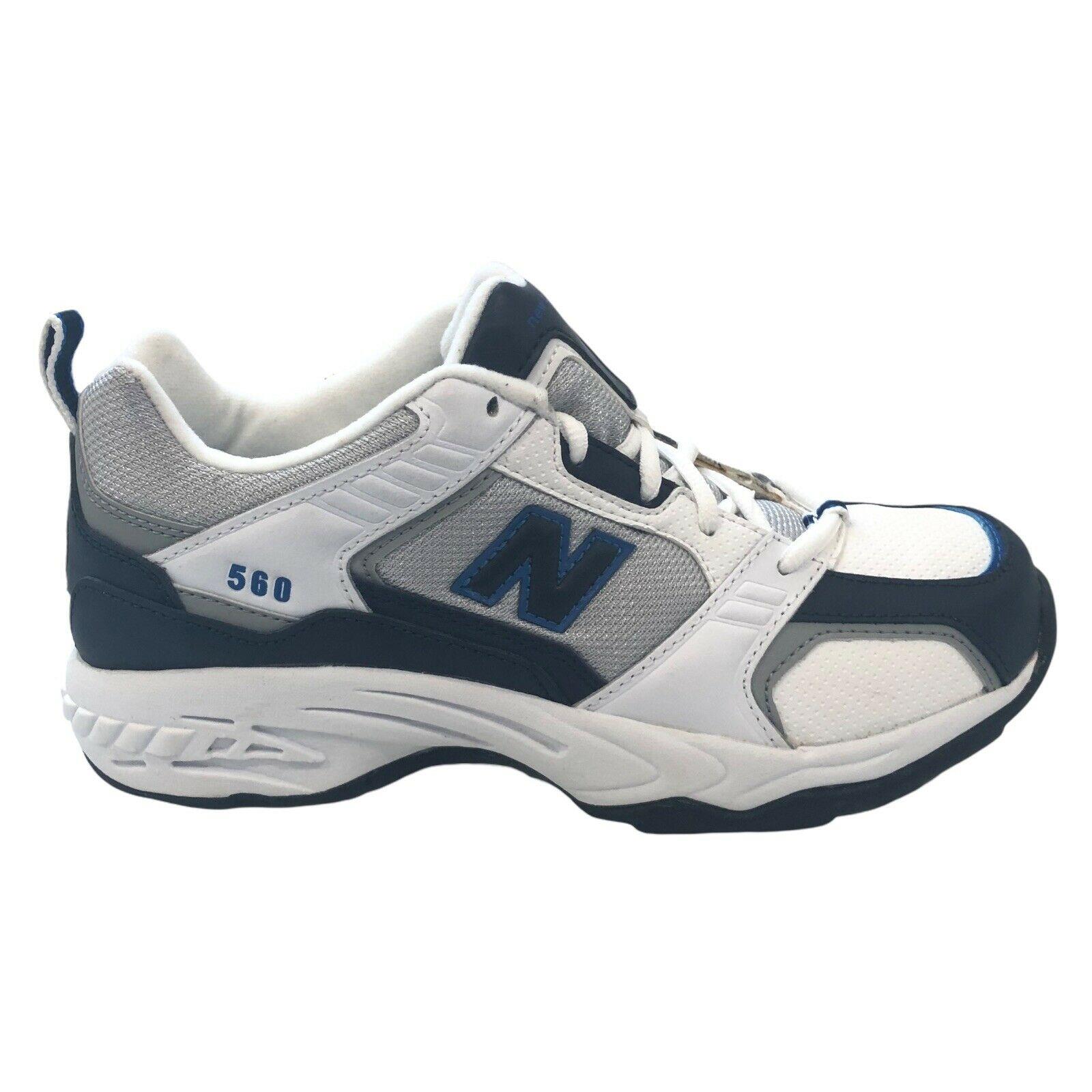 Vintage New Balance 560 Running Shoes Mens Size 6 White Navy KX560A1G