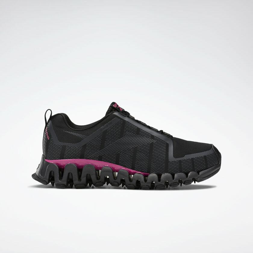 Reebok Zigwild Trail 6 Women`s Running Sneakers Shoes Black/pink US Size 10