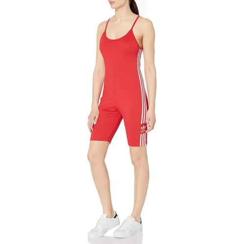 Adidas Originals Women`s Cycling Suit Lush Red/white L