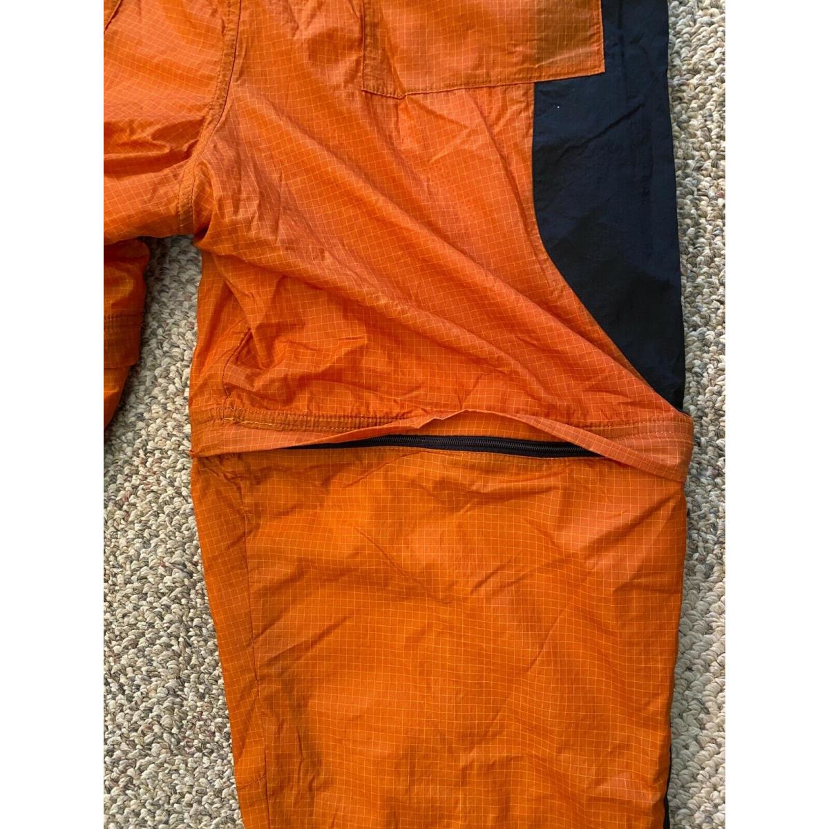 Men`s S Nike Jordan 23 Engineered Convertible Track Pants Orange 