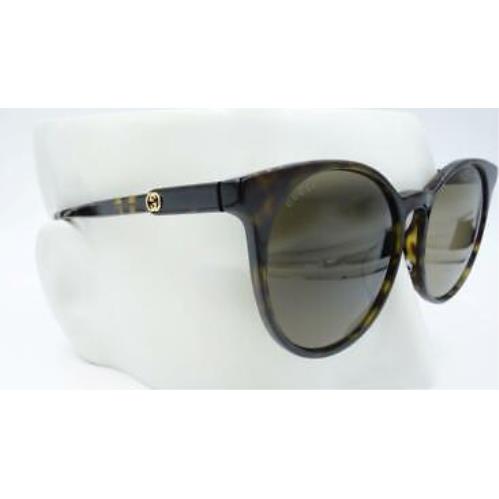 Gucci sunglasses Unisex - Polished brown tortoise Frame, Havana Lens 0