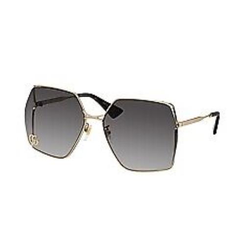 Gucci GG0817S 006 Gold/gradient Grey DA