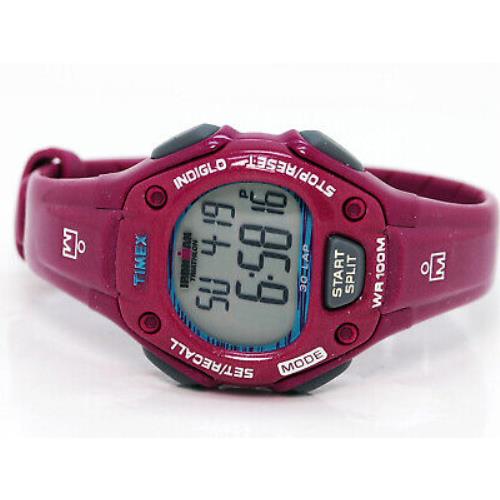 Timex watch  - LCD Dial, Purple Band, Purple Bezel 1