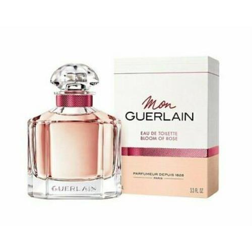 Mon Guerlain Bloom of Rose 3.3 oz Edt Spray Womens Perfume 100ml
