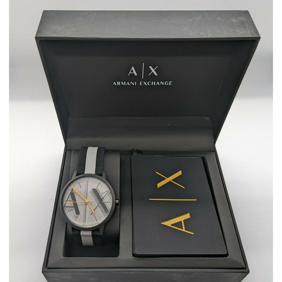 armani wallet and watch set