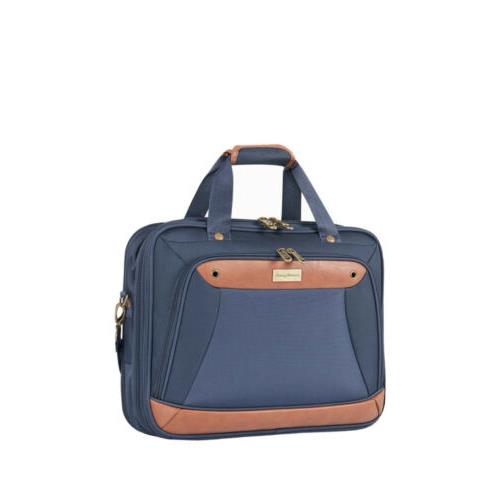 Tommy Bahama Barnes Bay Collection Laptop Bag / Briefcase Navy Blue