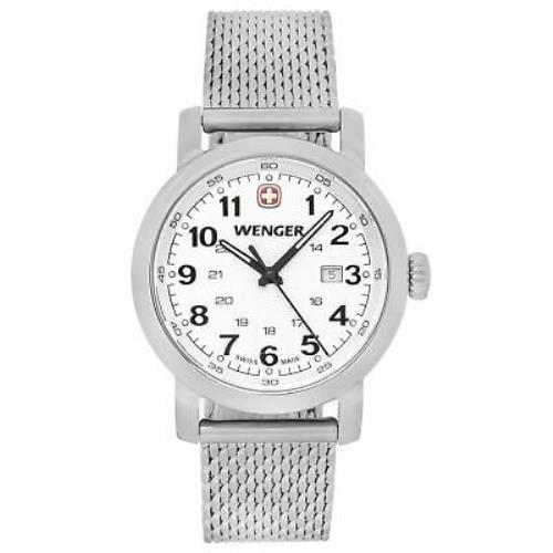 Wenger Swiss Army Ladies Urban Classic 34mm Mesh Watch 01.1021.103