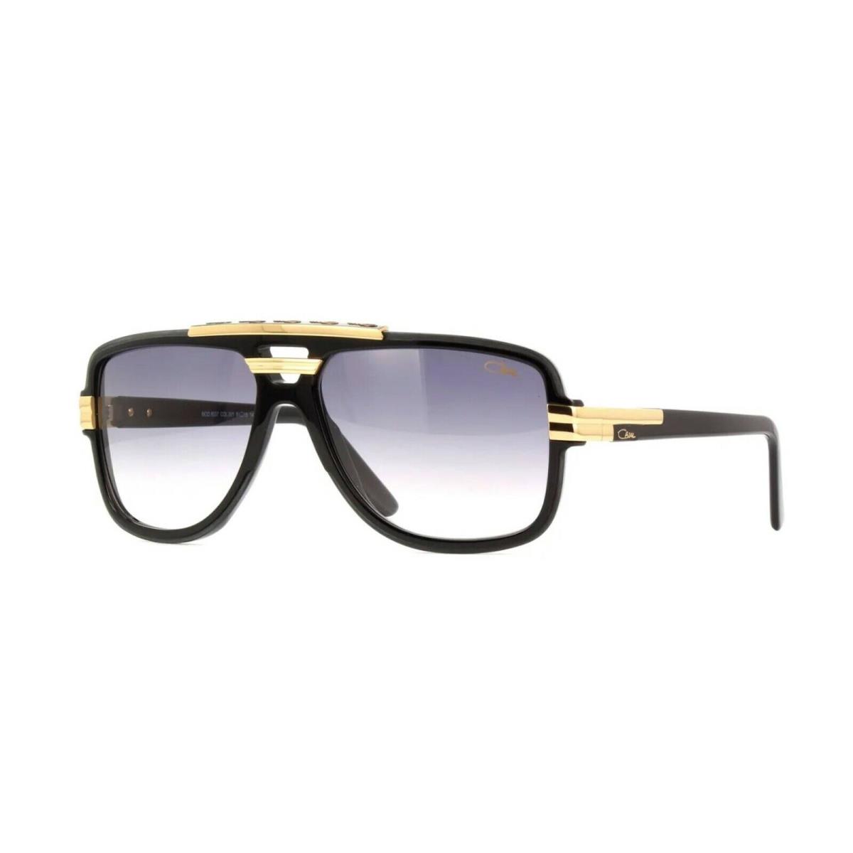 Cazal 8037 Black Gold/grey Shaded 001 Sunglasses
